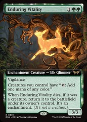 (381) Enduring Vitality - FOIL - EXTENDED ART